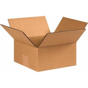 imageAviditi Shipping Boxes Small 12quotL x 12quotW x 12quotH 25Pack  Corrugated Cardboard Box for Packing Moving and Storage8x8x4