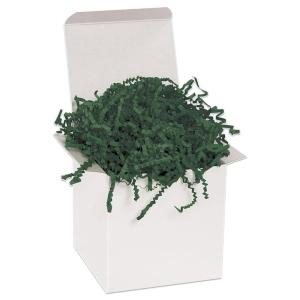 imageBOX USA 10 lb Kraft Crinkle Paper Packing Shipping and Moving Box Filler Shredded Paper for Box Package Basket Stuffing Bag Gift Wrapping Holidays Crafts and DecorationForest Green