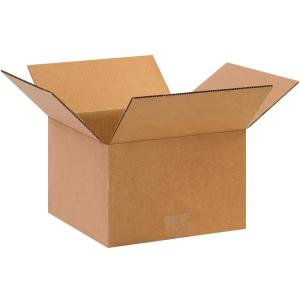 imageBOX USA 10 x 10 x 6 Corrugated Cardboard Boxes Small 10quotL x 10quotW x 6quotH Pack of 25  Shipping Packaging Moving Storage Box for Home or Business Strong Wholesale Bulk BoxesStandard Corrugated