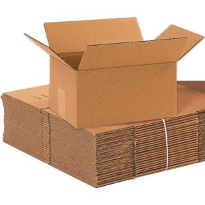 imageBOX USA 10 x 8 x 5 Corrugated Cardboard Boxes Small 10quotL x 8quotW x 5quotH Pack of 25  Shipping Packaging Moving Storage Box for Home or Business Strong Wholesale Bulk Boxes10x7x5 25Pack