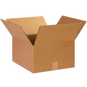 imageBOX USA 14 x 14 x 8 Corrugated Cardboard Boxes Medium 14quotL x 14quotW x 8quotH Pack of 25  Shipping Packaging Moving Storage Box for Home or Business Strong Wholesale Bulk BoxesStandard Corrugated