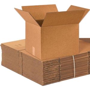 imageBOX USA 16 x 10 x 6 Corrugated Cardboard Storage Boxes Medium 16quotL x 10quotW x 6quotH Pack of 25  Shipping Packaging Moving for Home or Business Strong Wholesale Bulk Boxes16x14x12 25Pack