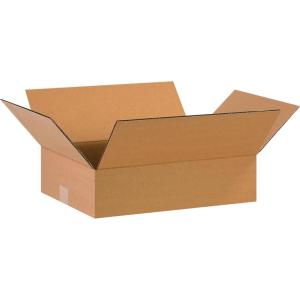 imageBOX USA 16 x 8 x 4 Corrugated Cardboard Boxes Flat 16quotL x 8quotW x 4quotH Pack of 25  Shipping Packaging Moving Storage Box for Home or Business Strong Wholesale Bulk Boxes16 x 12 x 4