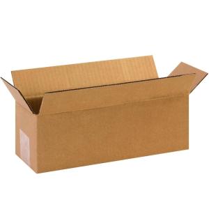 imageBOX USA 34x10x6 Long Corrugated Boxes Long 34L x 10W x 6H Pack of 10  Shipping Packaging Moving Storage Box for Home or Business Strong Wholesale Bulk Boxes12 x 4 x 4