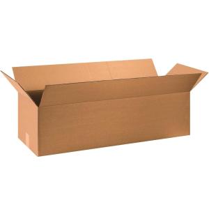 imageBOX USA 34x10x6 Long Corrugated Boxes Long 34L x 10W x 6H Pack of 10  Shipping Packaging Moving Storage Box for Home or Business Strong Wholesale Bulk Boxes36 x 12 x 10