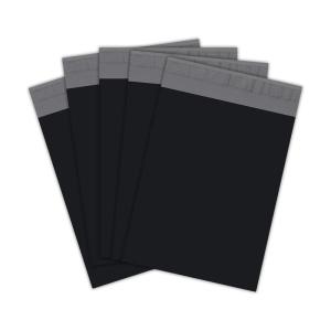 imageBOX USA Black Shipping Bags Large Heavy Duty 14quot x 19quot 100Pack  Waterproof Bag Poly Mailers for Packing Clothing and Secure Shipping Packaging ampamp Small Business MailingBlack