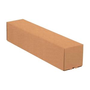 imageBOX USA Cardboard Box 18quotL x 3quotW x 3quotH Pack of 25  Poster Tube for Mailing and Storage of Blueprints Artwork Crafts Long Art Holder 18 inches