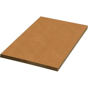 imageBOX USA Corrugated Cardboard Sheets 24quot x 72quot 5 Pack Large Card Board for Packaging Layer Separation Shipping Mailing Packing and Protecting Products from Forklift Damage24x24