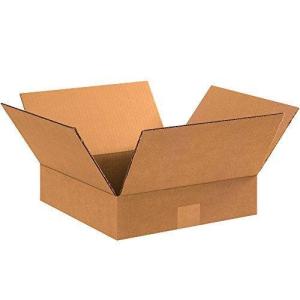 imageBOX USA Shipping Boxes Flat 16quotL x 16quotW x 6quotH 25Pack  Corrugated Cardboard Box for Packing Moving and Storage11x11x3