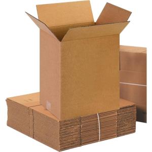 imageBOX USA Shipping Boxes Small 12quotL x 12quotW x 12quotH 25Pack  Corrugated Cardboard Box for Packing Moving and Storage13x10x15 25Pack