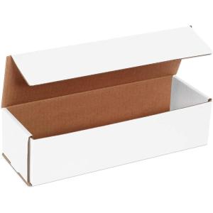 imageBOX USA Shipping Boxes Small 12quotL x 4quotW x 4quotH 50Pack  Corrugated Cardboard Box Mailer for Packing Moving and Storage 124412x4x3