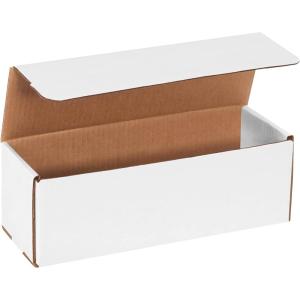 imageBOX USA Shipping Boxes Small 12quotL x 4quotW x 4quotH 50Pack  Corrugated Cardboard Box Mailer for Packing Moving and Storage 124412x4x4