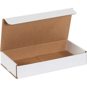 imageBOX USA Shipping Boxes Small 12quotL x 4quotW x 4quotH 50Pack  Corrugated Cardboard Box Mailer for Packing Moving and Storage 124412x6x2