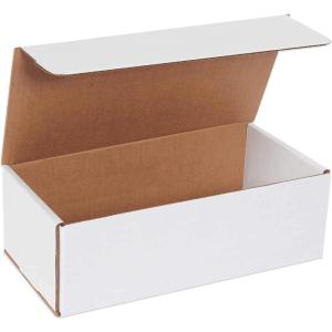 imageBOX USA Shipping Boxes Small 12quotL x 4quotW x 4quotH 50Pack  Corrugated Cardboard Box Mailer for Packing Moving and Storage 124412x6x4
