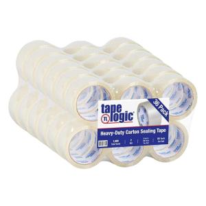 imageTape Logic 2quot x 55 yds Acrylic Packing Tape 20 Mil Clear 36Pack Heavy Duty Packing Tape Rolls for Sealing Boxes at Home Warehouse ampamp Office Supplies for Packaging Shipping Moving