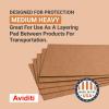 imageAVIDITI Shipping Cardboard Sheets 18quotL x 12quotW 50Pack  Corrugated Sheets for Packing Moving and Storage Supplies