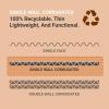 imageAVIDITI Shipping Cardboard Sheets 18quotL x 12quotW 50Pack  Corrugated Sheets for Packing Moving and Storage Supplies