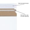 imageBOX USA 17 x 21quot Stayflats Brand Rigid Flat Mailers White Pack of 100 Photo Document Mailers Peel ampamp Seal Closure Tear Strip Easy Opening