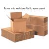 imageBOX USA 24x16x4 Flat Corrugated Boxes Flat 24L x 16W x 4H Pack of 25  Shipping Packaging Moving Storage Box for Home or Business Strong Wholesale Bulk Boxes