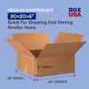 imageBOX USA 30x20x6 Flat Corrugated Boxes Flat 30L x 20W x 6H Pack of 15  Shipping Packaging Moving Storage Box for Home or Business Strong Wholesale Bulk Boxes20 x 20 x 8