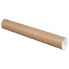 imageBOX USA Cardboard Tubes with Caps 36quotL x 3quotW x 3quotH Pack of 24  Poster Tube for Mailing and Storage of Blueprints Artwork Crafts Long Art Holder 36 inchesKraft