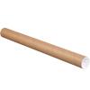 imageBOX USA Cardboard Tubes with Caps 36quotL x 3quotW x 3quotH Pack of 24  Poster Tube for Mailing and Storage of Blueprints Artwork Crafts Long Art Holder 36 inchesKraft