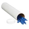 imageBOX USA Cardboard Tubes with Caps 36quotL x 3quotW x 3quotH Pack of 24  Poster Tube for Mailing and Storage of Blueprints Artwork Crafts Long Art Holder 36 inchesWhite