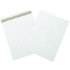 imageBOX USA 17 x 21quot Stayflats Brand Rigid Flat Mailers White Pack of 100 Photo Document Mailers Peel ampamp Seal Closure Tear Strip Easy Opening