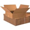 imageBOX USA 20x20x6 Flat Corrugated Boxes Flat 20L x 20W x 6H Pack of 15  Shipping Packaging Moving Storage Box for Home or Business Strong Wholesale Bulk Boxes