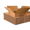 imageBOX USA 22x22x6 Flat Corrugated Boxes Flat 22L x 22W x 6H Pack of 15  Shipping Packaging Moving Storage Box for Home or Business Strong Wholesale Bulk Boxes