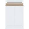 imageBOX USA SelfSeal Stay Flat Mailer Stayflats Brand White 7quot x 9quot Pack of 100