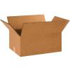imageBOX USA Shipping Boxes Flat 18quotL x 12quotW x 6quotH 25Pack  Corrugated Cardboard Box for Packing Moving and StorageDouble Wall