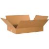 imageBOX USA Shipping Boxes Flat 24quotL x 18quotW x 4quotH 20Pack  Corrugated Cardboard Box for Packing Moving and Storage