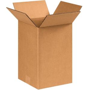 imageBOX USA 8x8x12 Corrugated Boxes Small 8L x 8W x 12H Pack of 25  Shipping Packaging Moving Storage Box for Home or Business Strong Wholesale Bulk Boxes