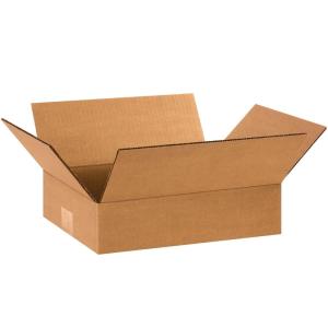 imageBOX USA Shipping Boxes Flat 12quotL x 9quotW x 3quotH 25Pack  Corrugated Cardboard Box for Packing Moving and Storage