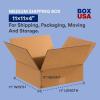 imageBOX USA 10 x 8 x 4 Corrugated Cardboard Boxes Flat 10quotL x 8quotW x 4quotH Pack of 25  Shipping Packaging Moving Storage Box for Home or Business Strong Wholesale Bulk Boxes11 x 11 x 4