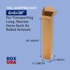 imageBOX USA 12 x 12 x 36 Corrugated Cardboard Boxes Tall 12quotL x 12quotW x 36quotH Pack of 15  Shipping Packaging Moving Storage Box for Home or Business Strong Wholesale Bulk Boxes6 x 6 x 38