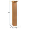 imageBOX USA 12 x 12 x 36 Corrugated Cardboard Boxes Tall 12quotL x 12quotW x 36quotH Pack of 15  Shipping Packaging Moving Storage Box for Home or Business Strong Wholesale Bulk Boxes10 x 10 x 60