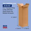 imageBOX USA 4x4x48 Tall Corrugated Boxes Tall 4L x 4W x 48H Pack of 25  Shipping Packaging Moving Storage Box for Home or Business Strong Wholesale Bulk Boxes4x4x10