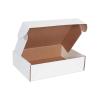 imageBOX USA BMFL18124 18quotL x 12quotW x 4quotH White Pack of 25200ECT32B Corrugated