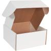 imageBOX USA BMFL18124 18quotL x 12quotW x 4quotH White Pack of 25200ECT32B Corrugated