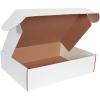 imageBOX USA BMFL18124 18quotL x 12quotW x 4quotH White Pack of 25200ECT32B Corrugated