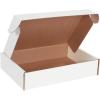 imageBOX USA BMFL18124 18quotL x 12quotW x 4quotH White Pack of 25200ECT32B Corrugated