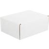 imageBOX USA BMFL18124 18quotL x 12quotW x 4quotH White Pack of 25200ECT32B Corrugated