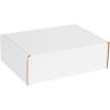 imageBOX USA BMFL18124 18quotL x 12quotW x 4quotH White Pack of 25200ECT32B Corrugated