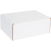 imageBOX USA BMFL18124 18quotL x 12quotW x 4quotH White Pack of 25200ECT32B Corrugated