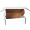 imageBOX USA BMFL18124 18quotL x 12quotW x 4quotH White Pack of 25200ECT32B Corrugated