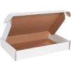 imageBOX USA BMFL18124 18quotL x 12quotW x 4quotH White Pack of 25200ECT32B Corrugated
