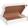 imageBOX USA BMFL18124 18quotL x 12quotW x 4quotH White Pack of 25200ECT32B Corrugated