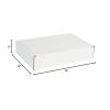 imageBOX USA BMFL18124 18quotL x 12quotW x 4quotH White Pack of 25200ECT32B Corrugated